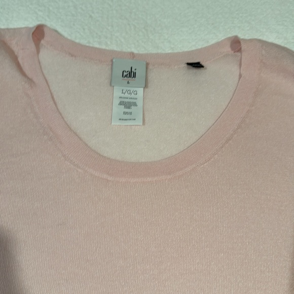 Cabo beautiful pink light weight summer sweater - Picture 2 of 4